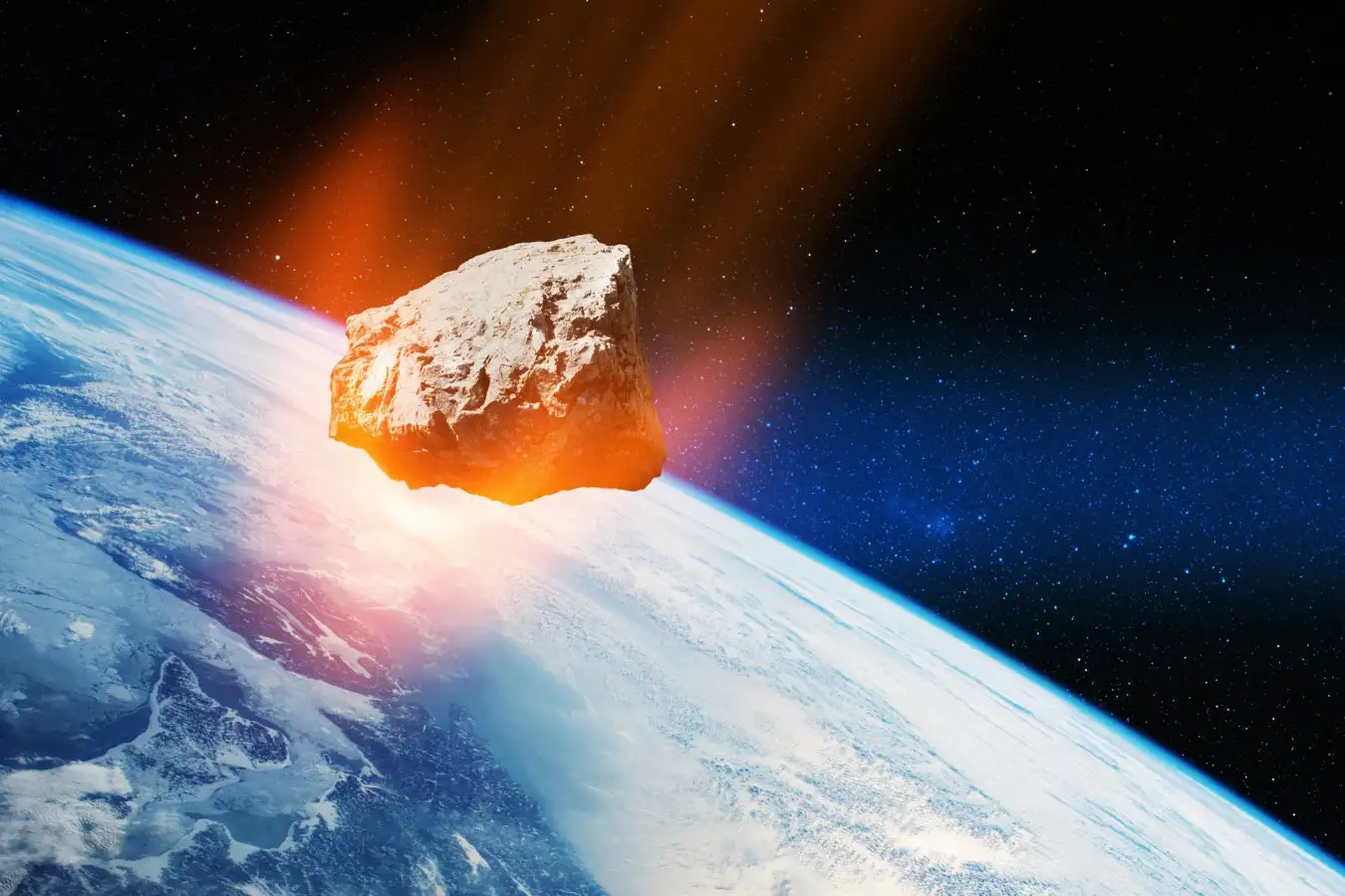 NASA Asteroid hitting earth