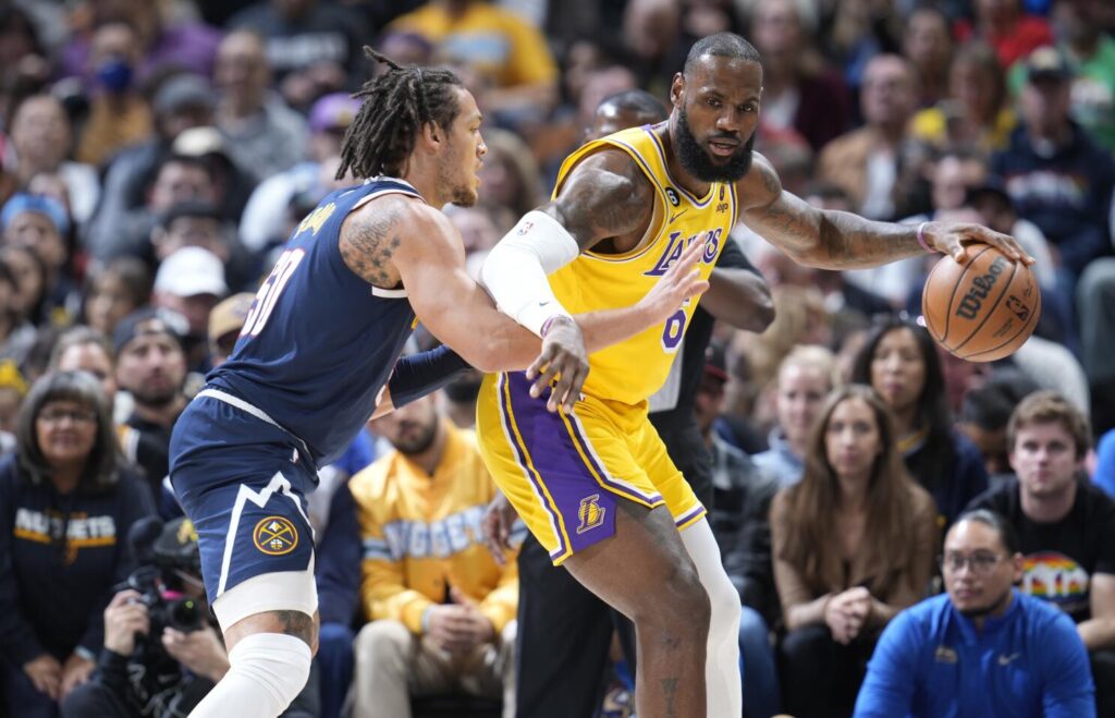 Lakers vs Nuggets: A Thrilling NBA Showdown The Lakers vs Nuggets rivalry is one of the most exciting matchups in the NBA. Whether you're a die-hard fan or a casual viewer, the Lakers vs Denver Nuggets games never fail to deliver high-intensity basketball action. In this blog, we’ll dive into the latest Lakers vs Denver Nuggets match player stats, key moments from the Lakers vs Denver Nuggets timeline, and where to catch the next Nuggets vs Lakers game. Lakers vs Nuggets: A Thrilling NBA Showdown The Lakers vs Nuggets rivalry is one of the most exciting matchups in the NBA. Whether you're a die-hard fan or a casual viewer, the Lakers vs Denver Nuggets games never fail to deliver high-intensity basketball action. In this blog, we’ll dive into the latest Lakers vs Denver Nuggets match player stats, key moments from the Lakers vs Denver Nuggets timeline, and where to catch the next Nuggets vs Lakers game.